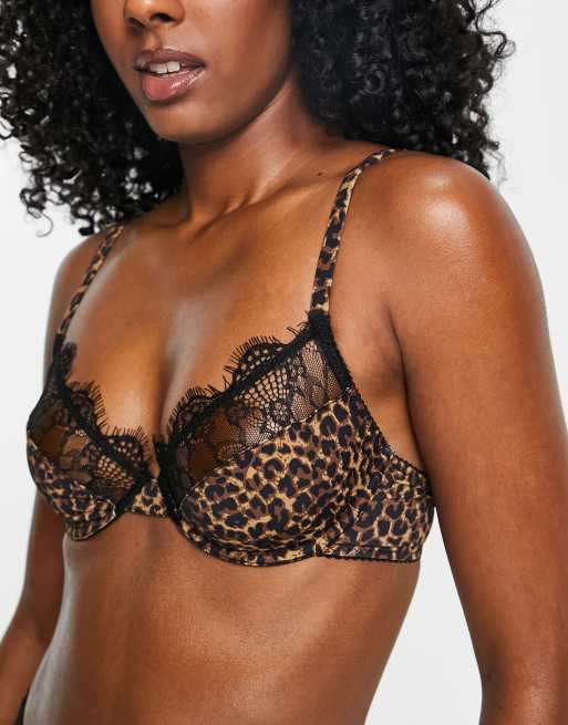 Reggiseno leopardato best sale