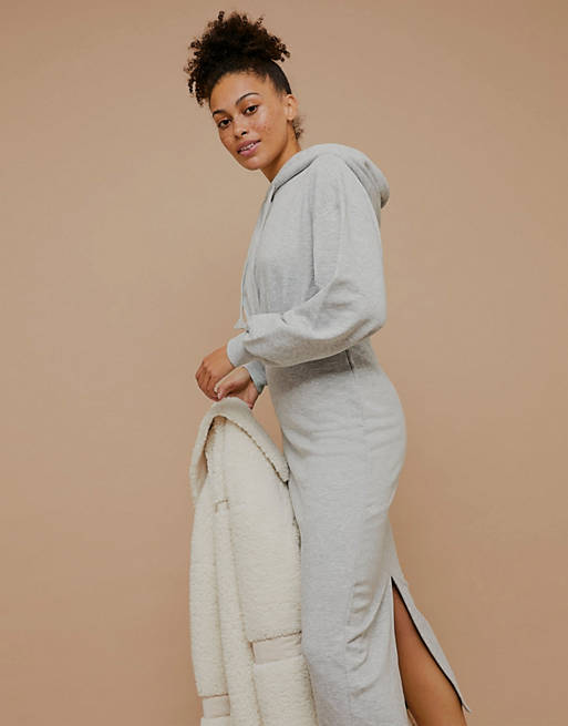 Topshop - Robe pull - Gris