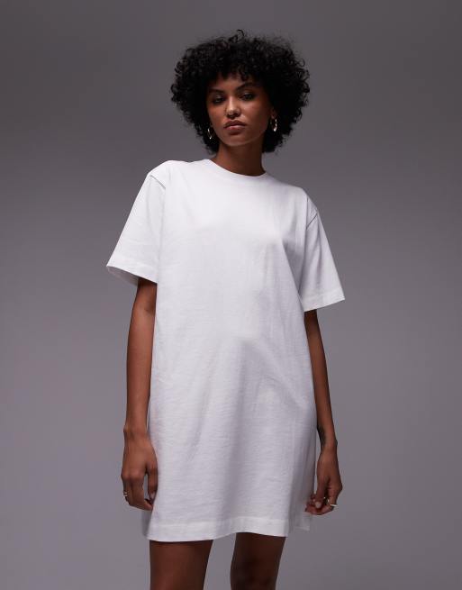 Topshop Robe t-shirt oversize courte de qualité supérieure