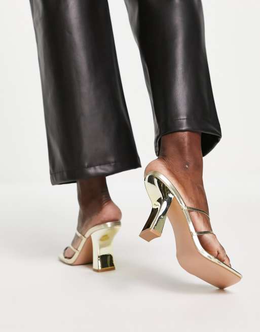 Topshop best sale heeled mules