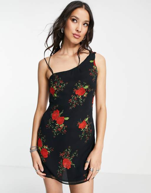 Cowl mini best sale slip dress