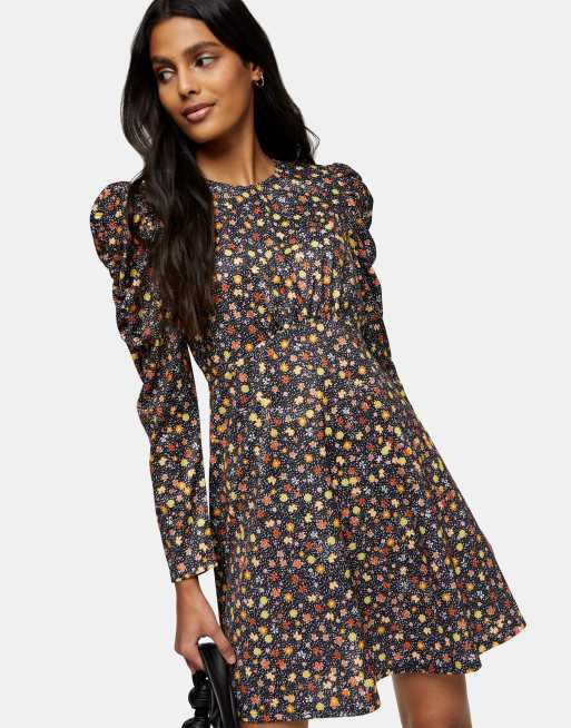 Topshop ruched sales mini dress