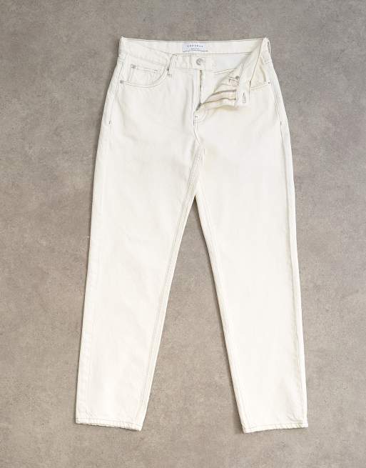 Topshop – Runway – Benvita, raka jeans med medelhög midja, 6 av 7
