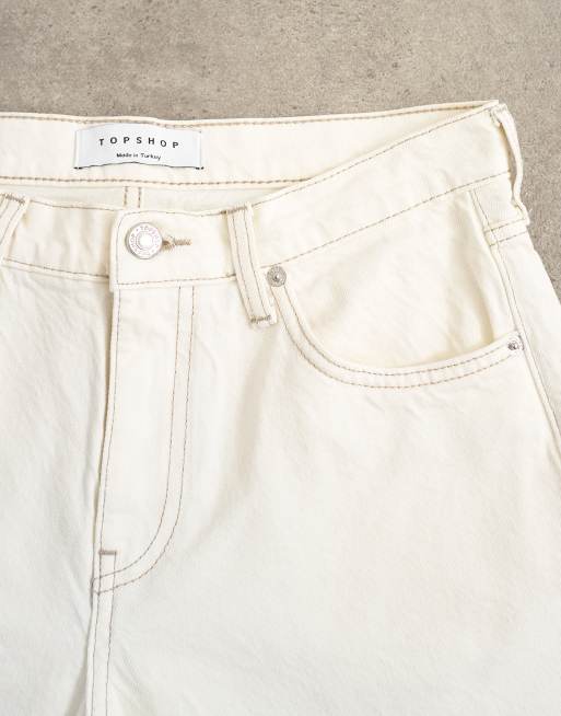 Topshop – Runway – Benvita, raka jeans med medelhög midja, 8 av 8