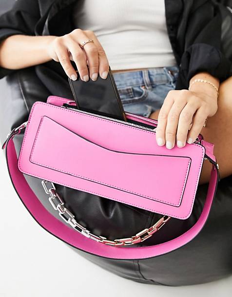 Womens Fashion Floral Embellishment Small Shoulder Handbag Detachable Purse Bag 