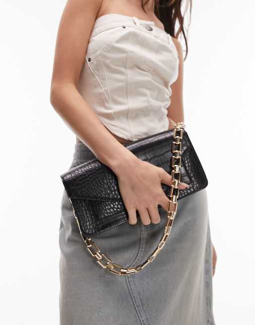 Women's Chunky Chain Shoulder Bag