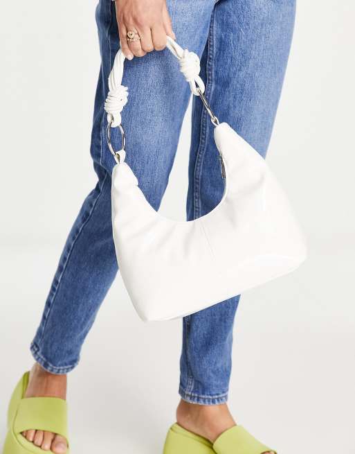 Topshop - Sac à main effet tressé