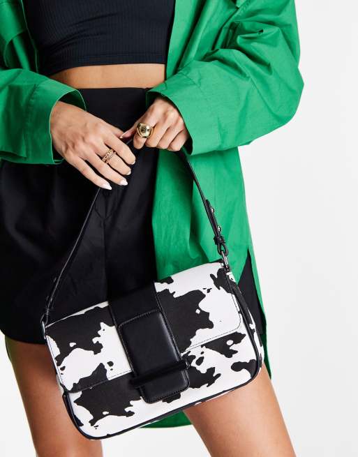 sac banane imprimé vache noir et blanc TS - Fany Créa's