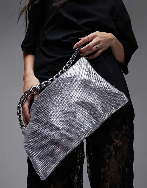 Topshop chainmail online bag