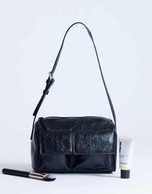 Topshop - Safia - Sac porté épaule à poches avant - Noir, 2 de 4