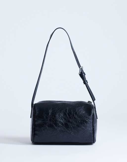 Topshop - Safia - Sac porté épaule à poches avant - Noir, 4 de 4