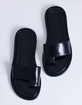  Sandra flat sandal mule 