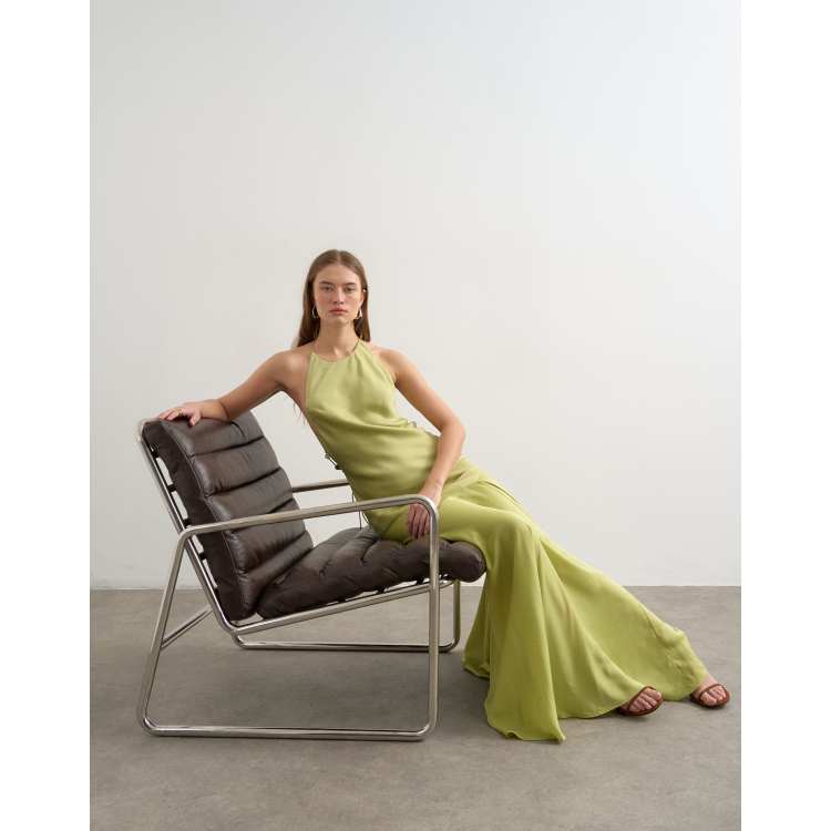 topshop satin halter dress Topshop - Maxi Dress - Women - Polyester - 10 US