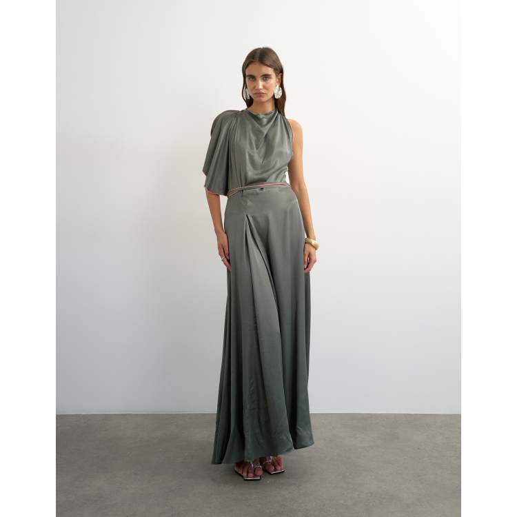topshop satin pleated shirt dress Topshop now has a snake-print version of their midi shirt dress