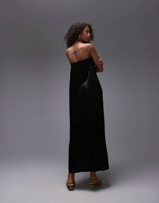 Topshop satin maxi dress sales