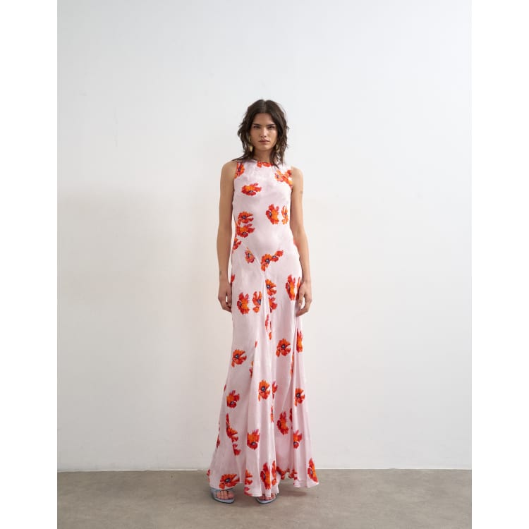 maxi midi summer dresses Floral midi dress. Buy ditsy cotton dress online from Nuichan