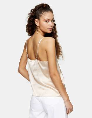 topshop satin cami