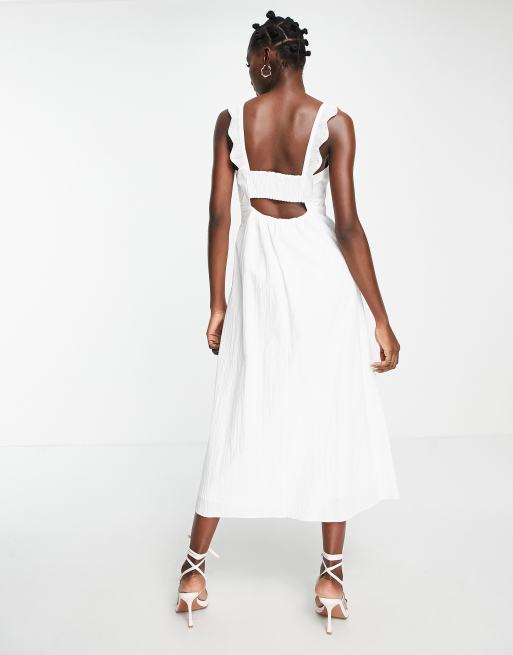 Topshop white tuxedo outlet dress