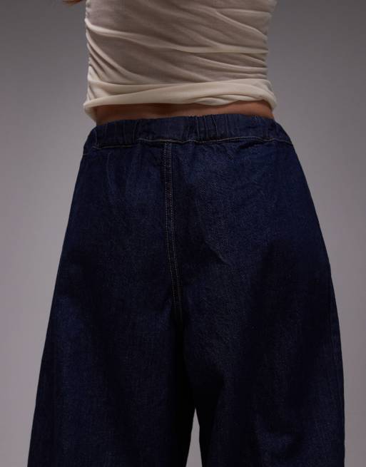 Topshop – Schlupf-Jeans in indigoblauer Rinse-Waschung, 5 von 5