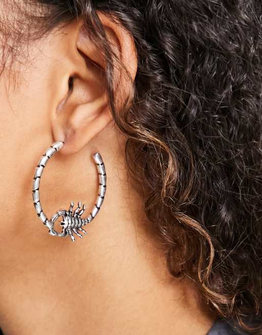 Scorpion hot sale hoop earrings