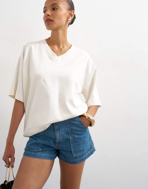 Topshop - Scout - Blå denimshorts - view 1