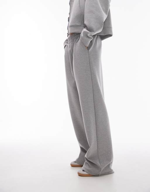 Topshop wide leg sweatpants cheap