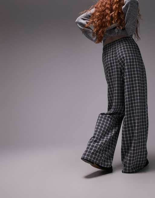 Tartan trousers outlet topshop