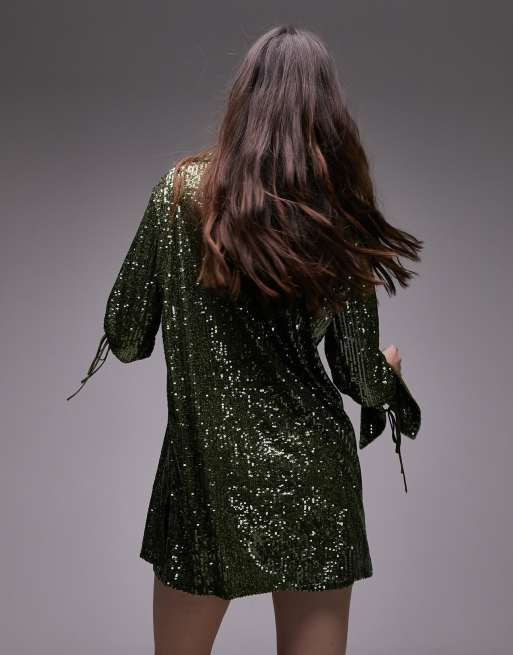 Topshop hotsell sequin blazer