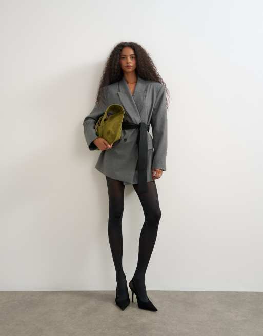 Topshop set van 2 panty's 50 denier zwart, 2 van 3