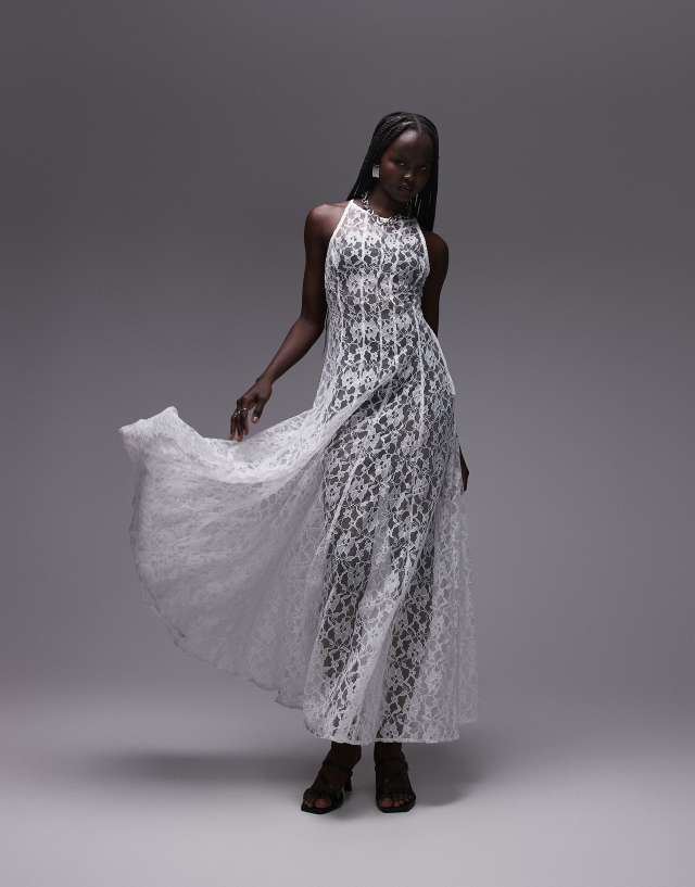 pale blue bodycon dress Topshop sheer lace volume hem midi in white please avoid rough surfaces Off The Shoulder Wedding Dress Short Chloe dress | Embroidered Size:us 10