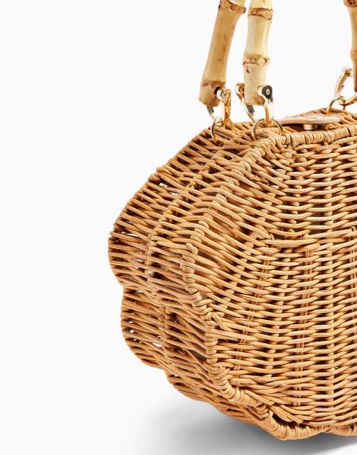 Topshop store basket bag