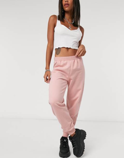 New Look Tall Cuffed Sweatpants In Pink Part Of A Set, Cuffed Joggers New  Look