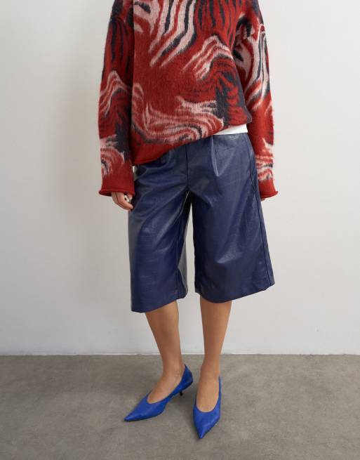 Topshop short bermuda bleu marine, 2 de 5