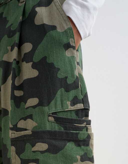 Topshop short cargo long en camouflage, 4 de 5