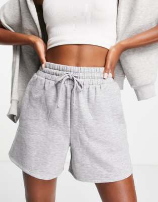 Short Topshop Moto Rose Métallisé - Pantacourt Style Motarde En Coton Mélangé - Taille 6