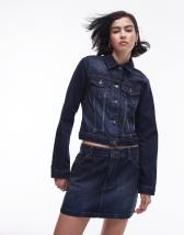 Calvin Klein Jeans 50th Anniversary logo cropped bomber jacket ASOS