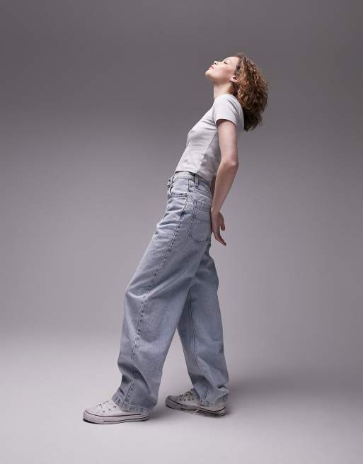 Topshop everyday tee in heather gray
