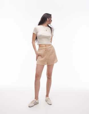 Topshop everyday tee in stone