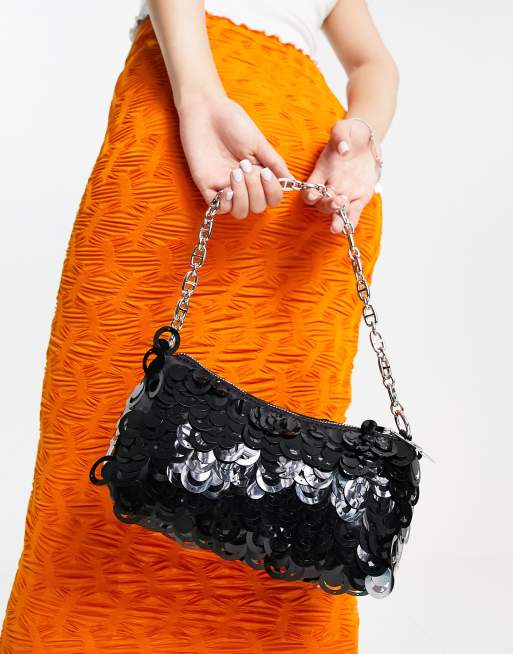 Topshop store sequin bag