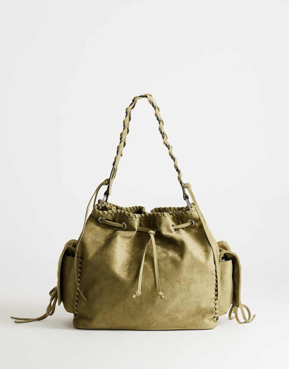 Simone bucket shoulder bag