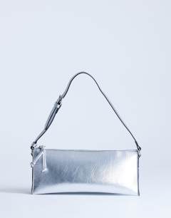 Simone shoulder bag in silver