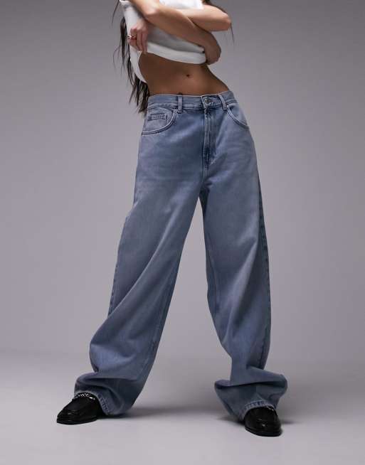 Topshop skater jeans in bleach