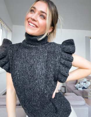 topshop cable knit sweater