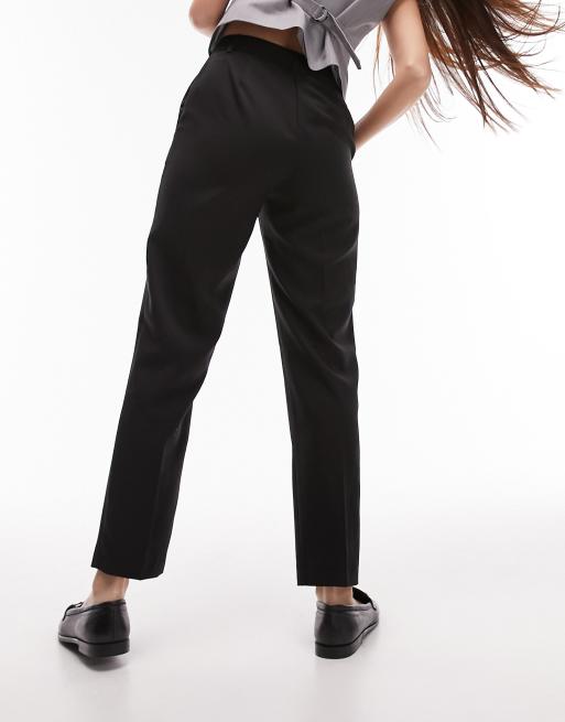 Topshop high 2025 waist cigarette trousers