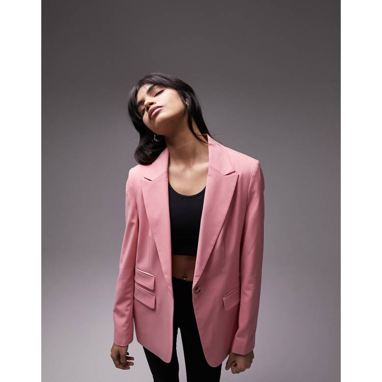 Topshop 2025 blazer pink