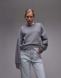 [Topshop] Topshop slim sweat in grey marl XS Grey marle