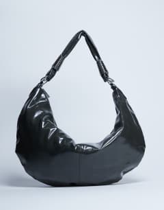 Sloane hardware scoop shoulder bag in deep khaki