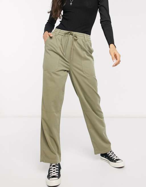 Topshop 2024 khaki trousers