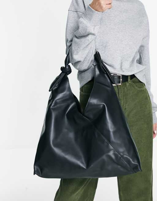 Topshop Sunni Slouchy Quilt Shoulder Bag