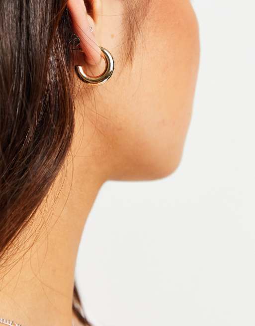 Topshop gold hoop deals earrings